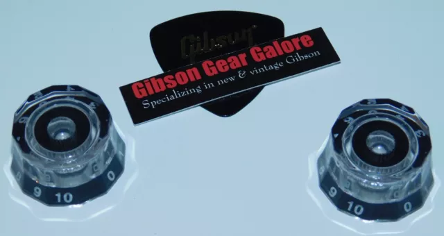 PRS Custom 24 CE Knobs Clear Blk Paul's Guitar Parts Paul Reed Smith 22 Project
