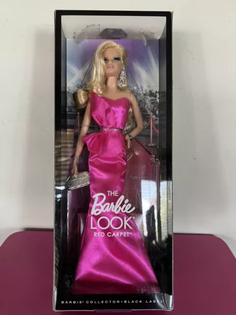 The Barbie Look Red Carpet Pink Gown Model Muse Doll 2013 Mattel Bcp89 Nrfb