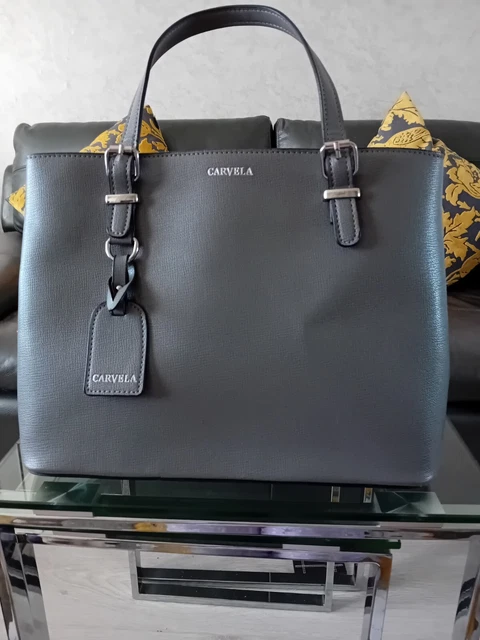 BLACK CARVELA BAG 7.00 PicClick UK