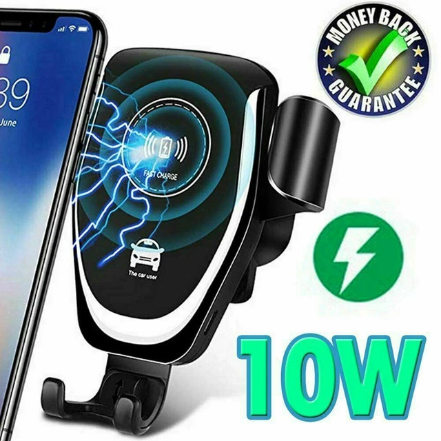 Wireless Qi KFZ Auto Halterung Handy Halter mit Induktive Ladefunktion universal