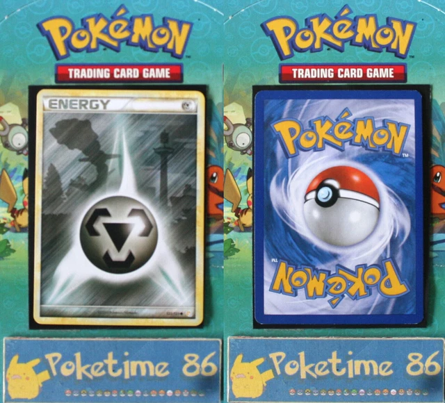 POKÉMON, HEARTGOLD SOULSILVER, ENERGY METAL,STEELIX, 122/123, near mint