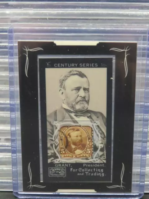 2008 Topps Mayo Ulysses S Grant Century Series Framed Postage Stamp Relic #CS-GS