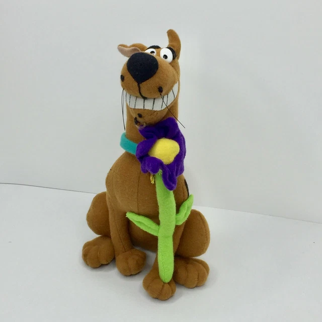 SCOOBY DOO CARTOON Network Brown Great Dane Puppy Dog 10" Plush Stuffed
