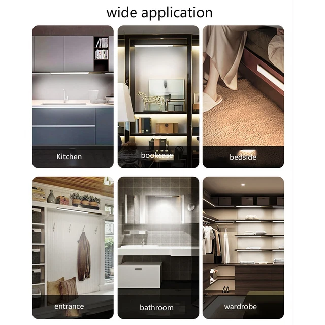 UNDER LIGHTS Detachable Motion Sensor Under Counter Light 3