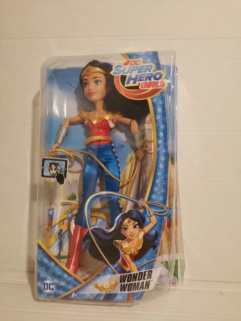 WONDER WOMAN DC Superhero Girls Comics Action Pose 12" Doll 2017 Mattel