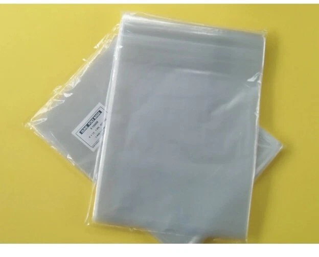 100 CLEAR 12 x 15 T-SHIRT POLY PLASTIC BAGS BACK FLAP, APPAREL ULINE BEST 1 MIL