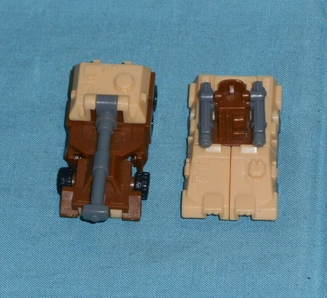 ORIGINAL G1 TRANSFORMERS micromaster Battle Patrol BIG SHOT + SIDETRACK