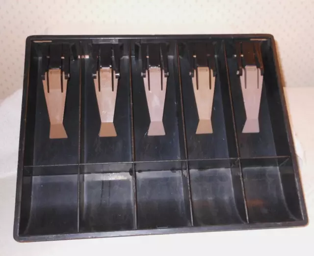 NCR 5 Bill Cash Register POS Sales 14.5x11.5x2" Tray Money Drawer 097-0057771-D NCR 5 Bill Cash Register POS Sales 14.5x11.5x2" Tray Money Drawer 097-0057771-D