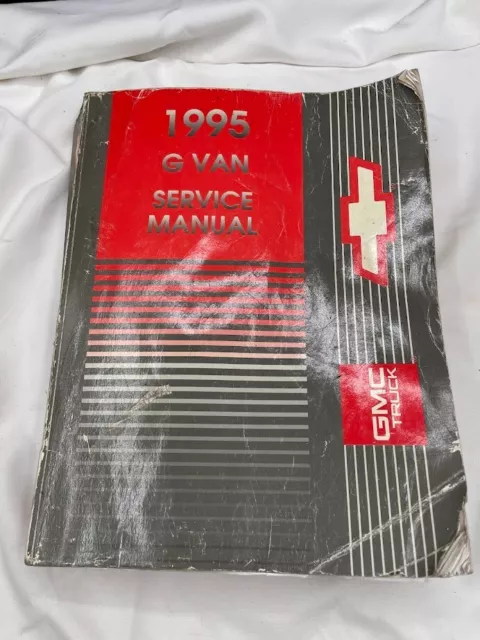 1995 Chevrolet GMC Truck Dealer Service Shop Manual G Van Savana Express