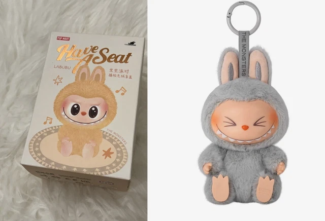 正規品 LABUBU Have A Seat HEHE Amazon.co.jp: Popmart Labubu ぬいぐるみ Have A Seat Hehe