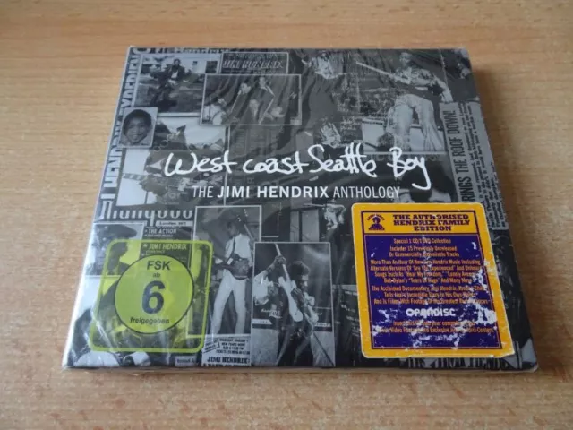 CD The Jimi Hendrix Anthology - West Coast Seattle Boy - NEU/OVP - 2010