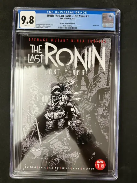 TMNT The Last Ronin Lost Years #1 CGC 9.8 Deodato 1:50 Variant IDW In Hand
