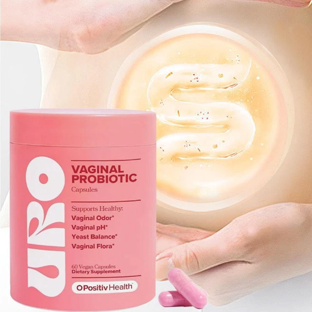 Prouro URO VAGINAL PROBIOTICS for Women pH Balance w/ Prebiotics Lactobacillus ...