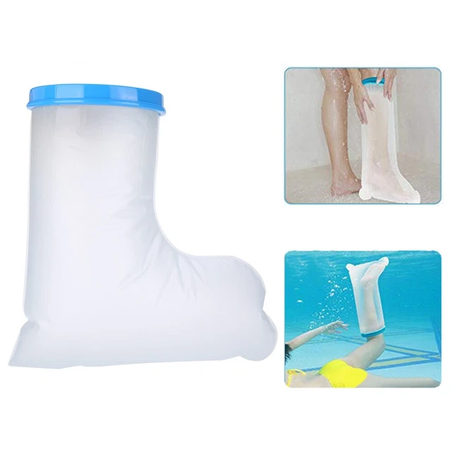 WATERPROOF CAST BANDAGE Protector Wound Fracture Ankle Cover For Shower