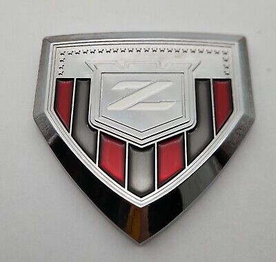 JDM NISSAN 90-96 300ZX Fairlady Z Z32 Front Z Emblem Black 