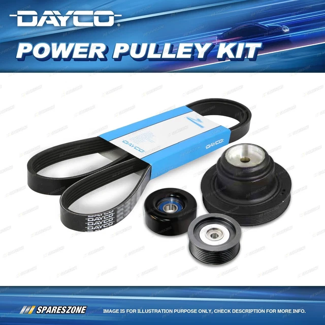 DAYCO POWERBOND BALANCER & Belt & Pulley Kit for Mitsubishi Triton ML 3