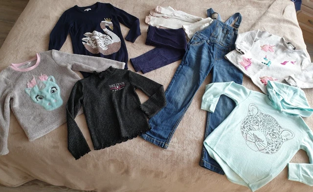 Bundle Of Girls Clothes age 5- 6 Years 9 items