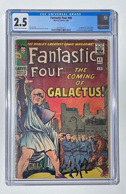 Fantastic Four #48 CGC 2.5 1st App/Origin Silver Surfer Galactus