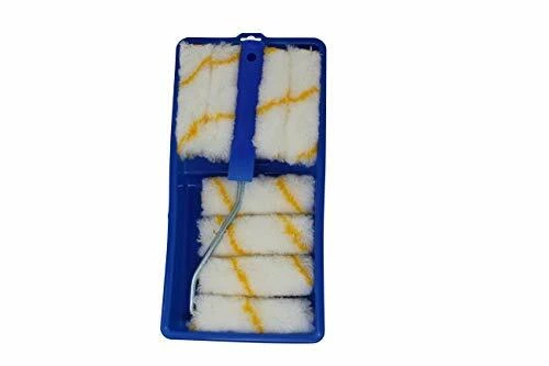 Wash & Reuse Paint Roller Tool Kit w/ Roller Frames & Microfiber Rollers