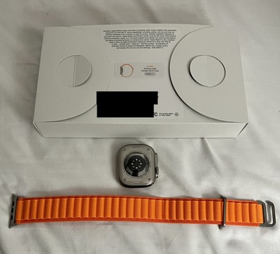 NEW APPLE WATCH Ultra GPS + Cellular 49mm Titanium Case w/ Green Alpine Loop Â£802.58 - PicClick UK