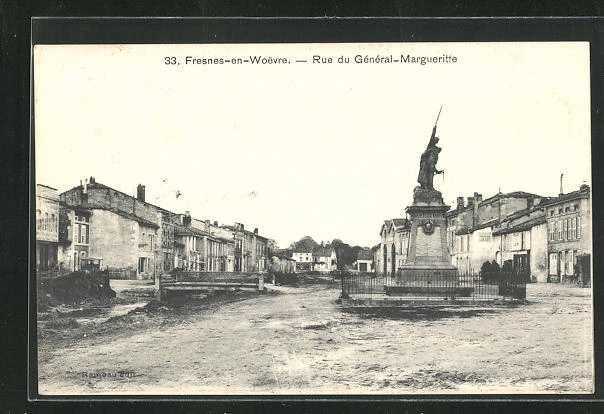CPA Fresnes-en-Woevre, Rue du General-Margueritte 1911