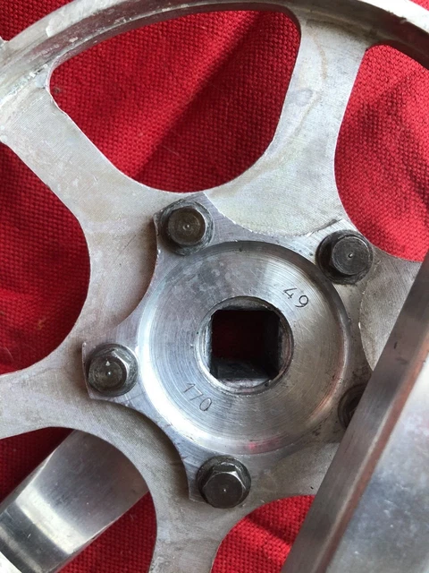 Pédalier STRONGLIGHT 105 Bis 1970s-1980s Crankset 170mm 44/52T FRA