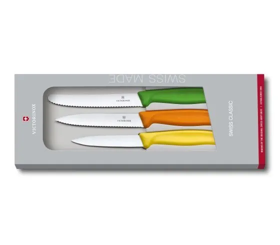 Victorinox Gemüsemesser Küchenmesser Messer Set 3-tlg. 6.7116.31G neu