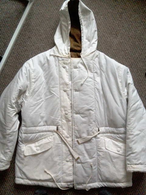 WW2 GERMAN REVERSIBLE Winter Parka Coat Jacket Snow White & Camo ...