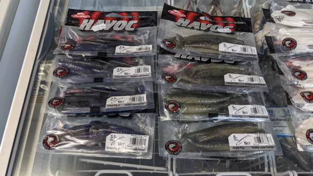 BERKLEY HAVOC FISHING Bait - Assorted Colours and types Fishing Accessories  Sale £3.95 - PicClick UK
