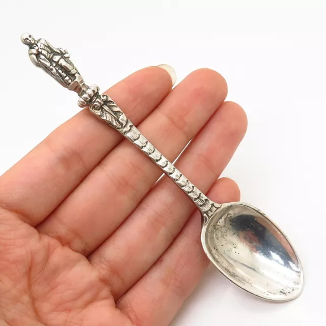 925 Sterling Silver Antique Victorian 1862 London George Aldwinckle Tea Spoon
