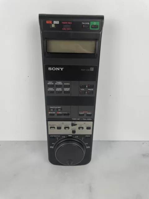 Original Fernbedienung Sony RMT-V5B IR Remote Control TV VTR Video Jog Wheel