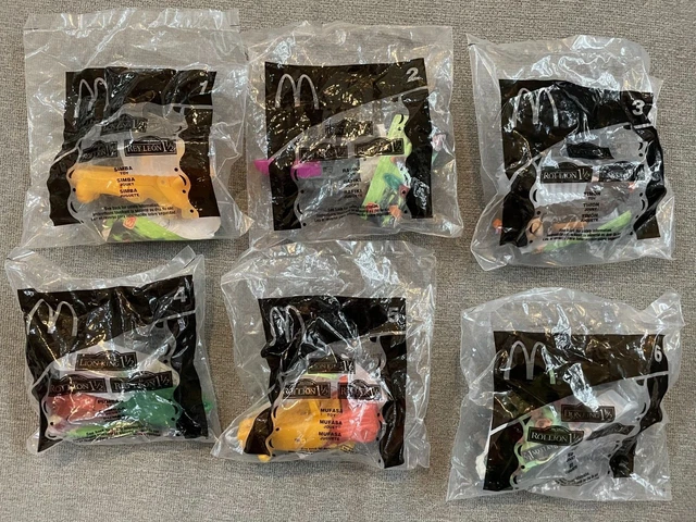 Mcdonalds Happy Meal Disneys The Lion King 1 1/2 U-Pick Complete Ur Set 2003 Nip