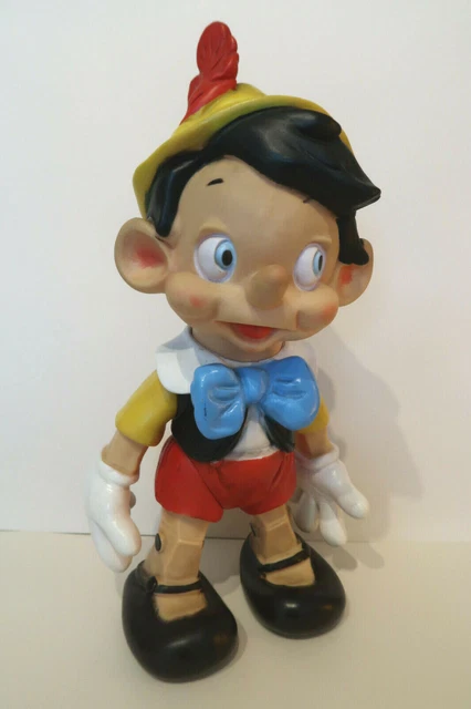Poupée Pinocchio Rare Ancienne - Hauteur 19 Cm - Occasion, Collection Vintage