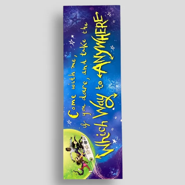 Which Way To Anywhere C. Cowell Collectible Promotional Bookmark -not the book