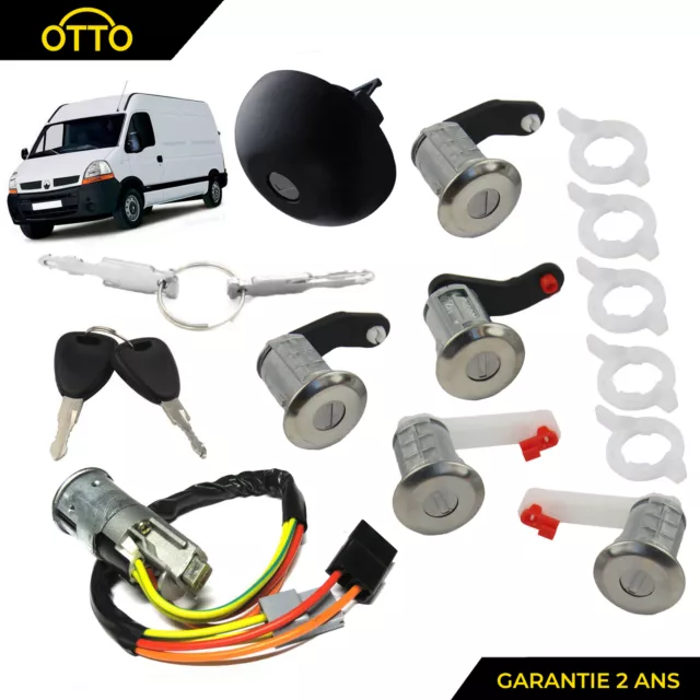 Kit Serrure Antivol de Direction pour Renault Master 2 OPEL Movano Interstar