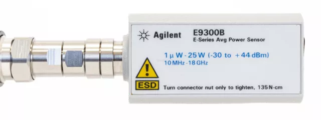 HP Agilent Keysight E9300B Power Sensor -30 +44 dBm 10 MHz 18 GHz Average 25W 2