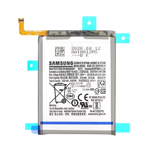 Samsung Batteria Originale EB-BN980ABY per Galaxy Note 20 N980F 4300mAh Nuova