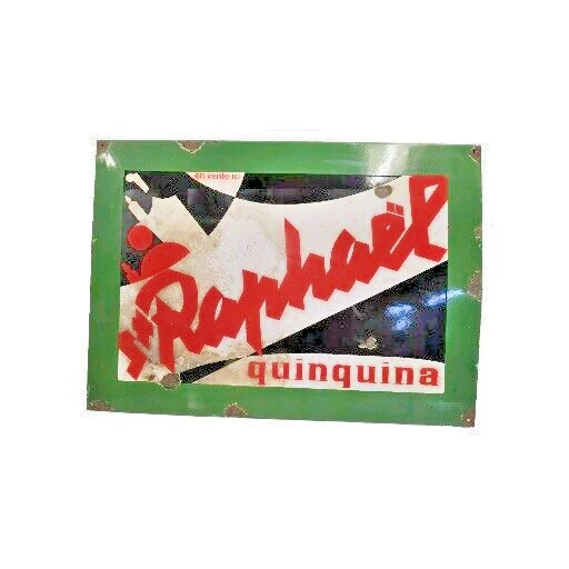 ANCIENNE PLAQUE EMAILLE St RAPHAL QUINQUINA EUR 450,00 - PicClick FR