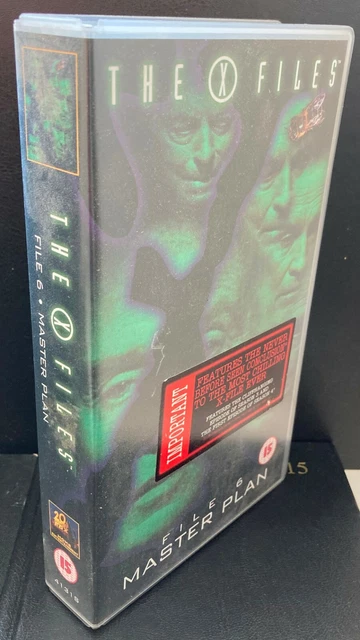 The X Files File THE X FILES File 6: Master Plan Vhs Video Tape. Bnib £1.00 - PicClick UK