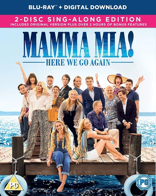 Mamma Mia! Here We Go Again (Blu-ray) - PRE-OWNED