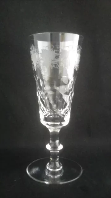 Edinburgh crystal Lochnagar flute champagne