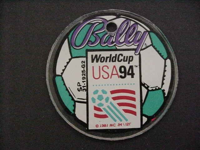World Cup Soccer Pinball Machine Key Chain