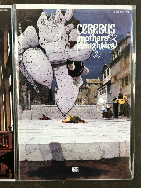 Cerebus #151, #152 (Aardvark-Vanaheim 1991) DAVE SIM! MOTHERS & DAUGHTERS! 3