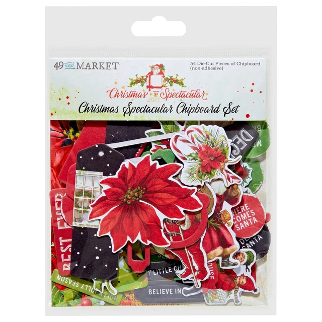 49 And Market Chipboard Set-Espectacular Navidad 2023 S2324425