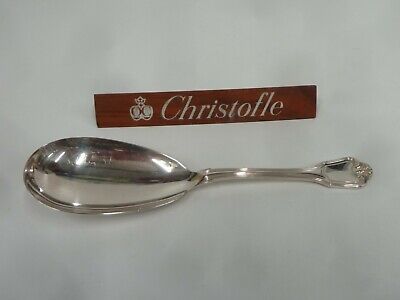 PELLE FRITES  RIZ CHRISTOFLE PORT ROYAL METAL ARGENTE TRÈS BEL ÉTAT 25CM 