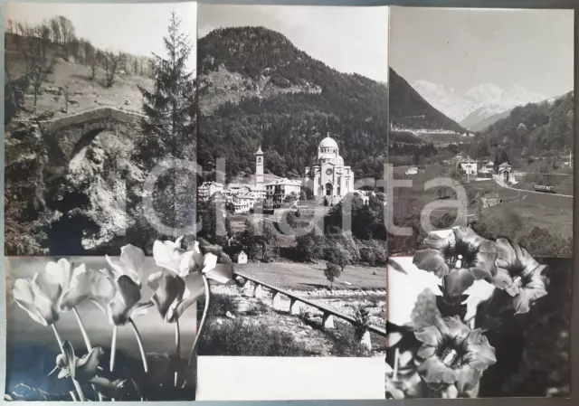 1965 ca RE (VB) Santuario della Madonna del Sangue *Bozzetto per cartolina 45x32