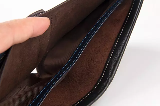 Men's Bifold Leather Credit ID Card Holder Wallet Billfold Purse Clutch Billfold 7