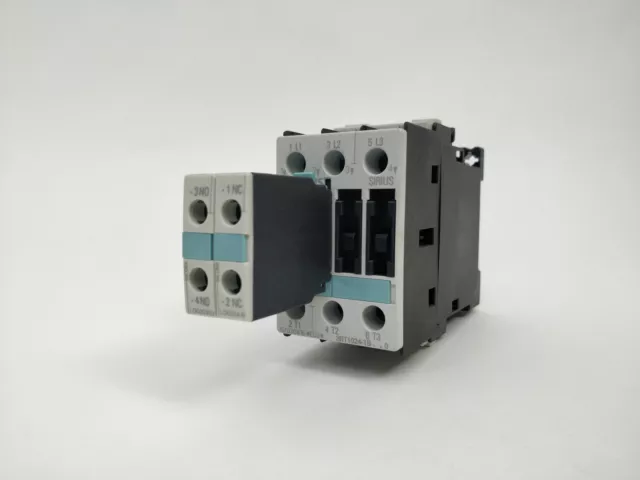 Siemens 3RT1024-1BB40 Contacteur & 3RH1921-1CA10 & 3RH1921-1CA01. 24VDC