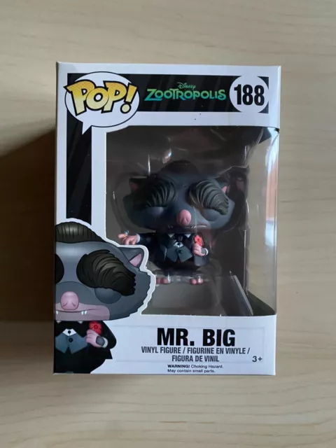 Funko Pop Disney Zootropolis - 188 Mr. Big