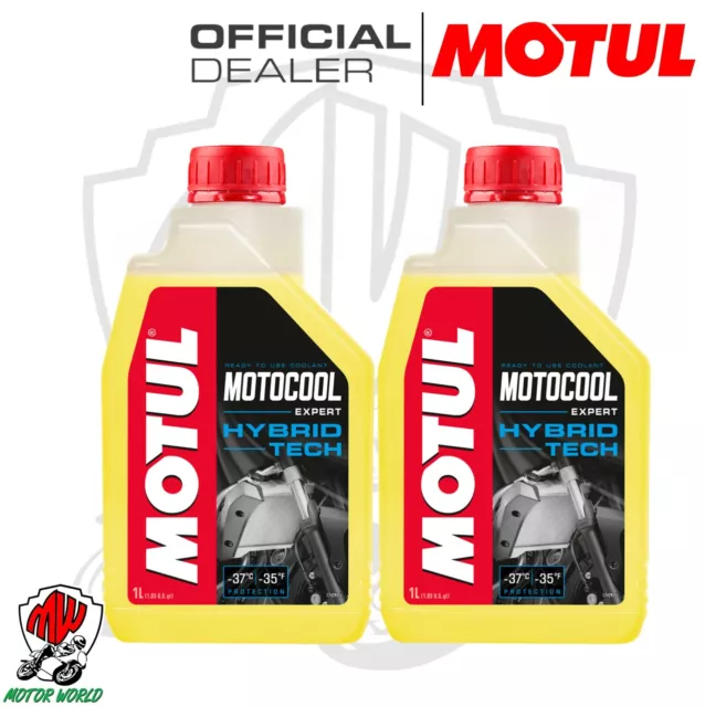 2 L liquido radiatore MOTUL MOTOCOOL EXPERT Refrigerante pronto all'uso per moto